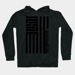 SEspider Flag -Vert (Black) Hoodie